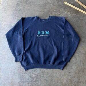90s bum equipment spellout crewneck